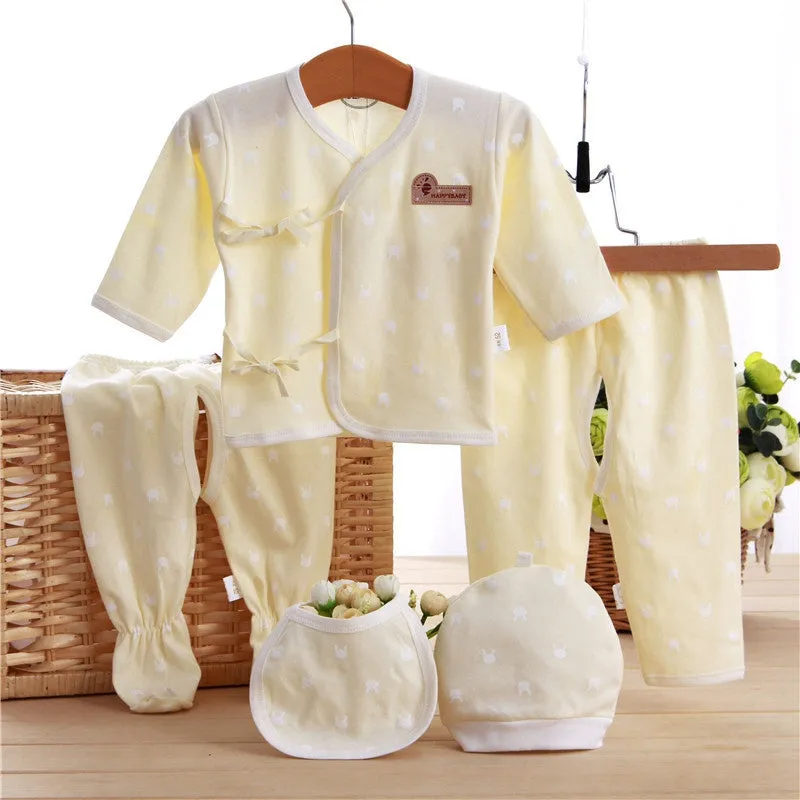 5 Pieces Set Clothing For Newborn