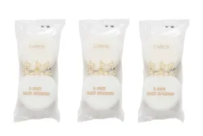 6 x Baby Bath Sponge Body Puff Soft and Gentle on Newborn and Older Babies - Perfect for Sensitive Skin