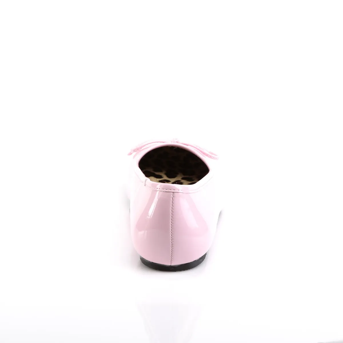 ANNA-01 Pleaser Pink Label Baby Pink Patent Sexy Single Soles (Fetish Footwear)