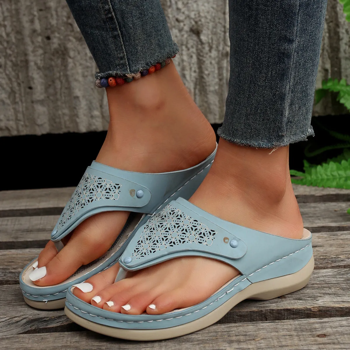 Anne – Women's Thong Sandals for Summer