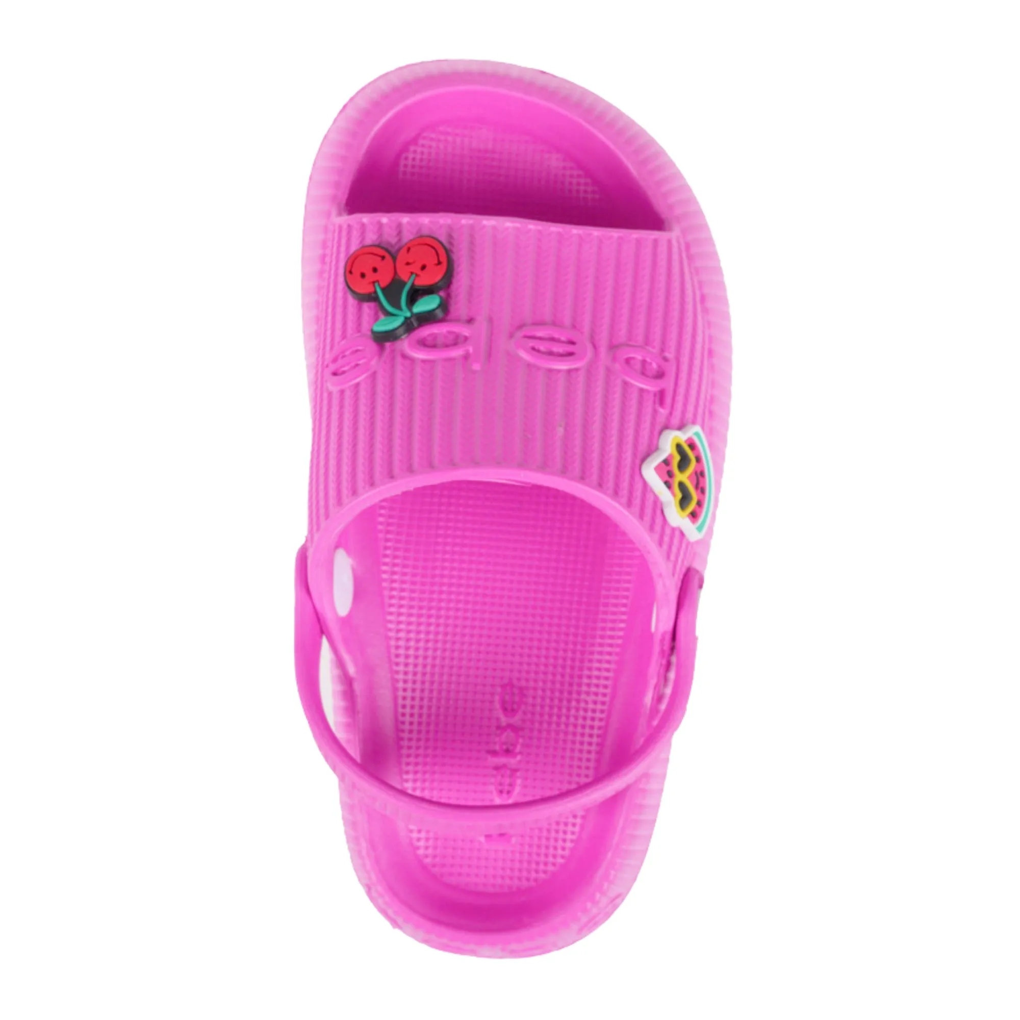 bebe Girls' Sandals - Comfortable Slides for Kids, Slip on Shoes and Sandals for Girls (Toddler)