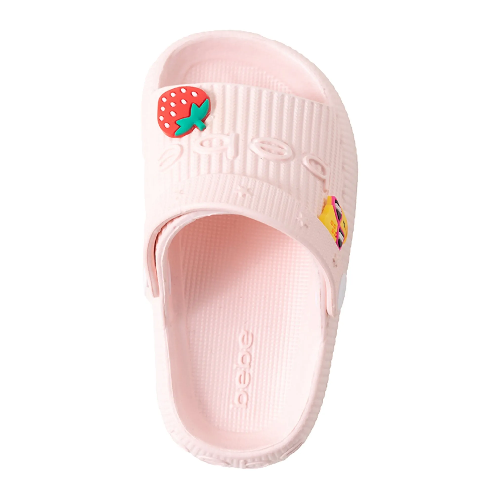 bebe Girls' Sandals - Comfortable Slides for Kids, Slip on Shoes and Sandals for Girls (Toddler)