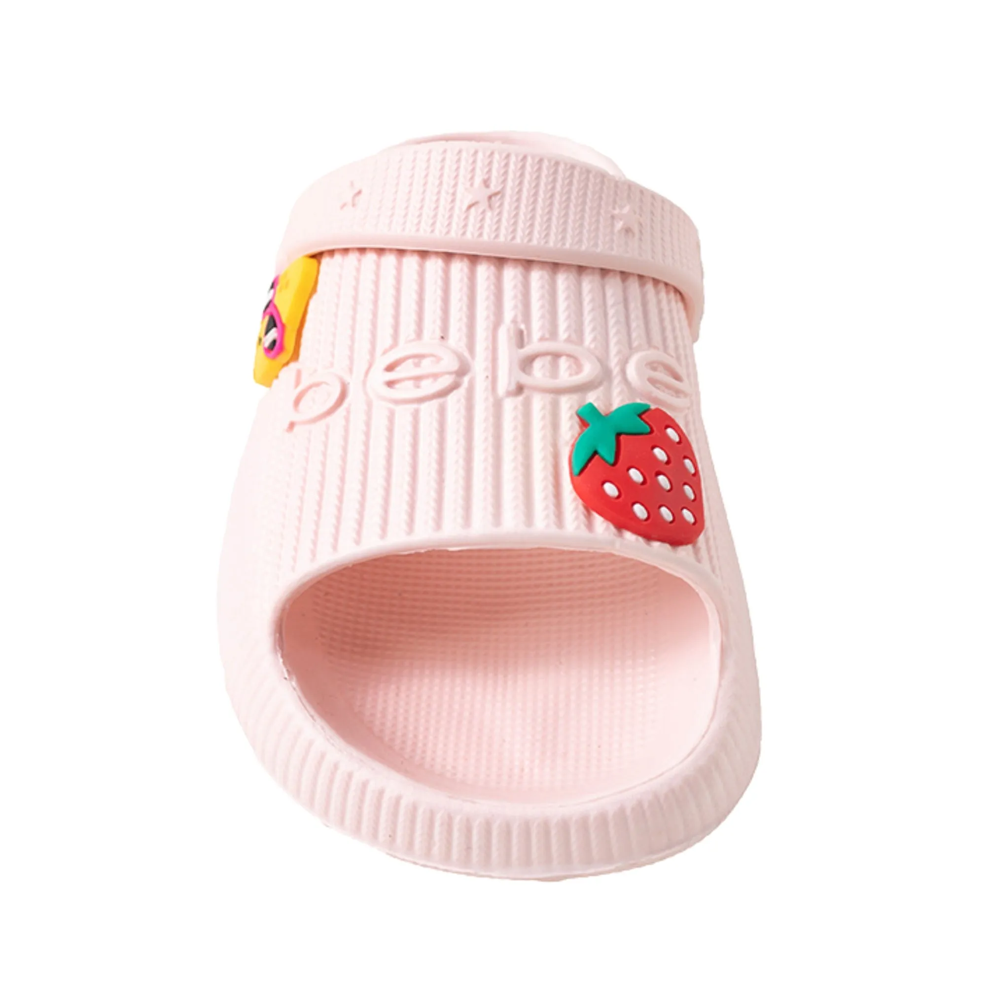 bebe Girls' Sandals - Comfortable Slides for Kids, Slip on Shoes and Sandals for Girls (Toddler)