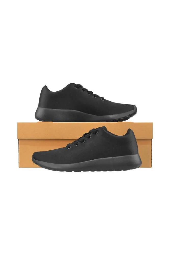 Black Men's Running Shoes/Large Size (Model 020)