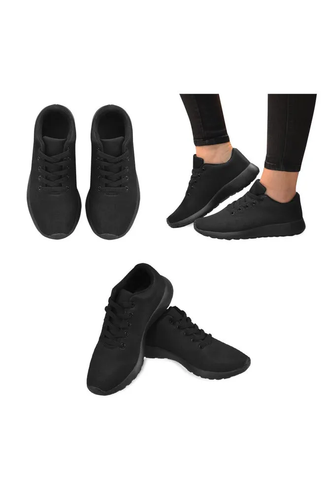 Black Men's Running Shoes/Large Size (Model 020)