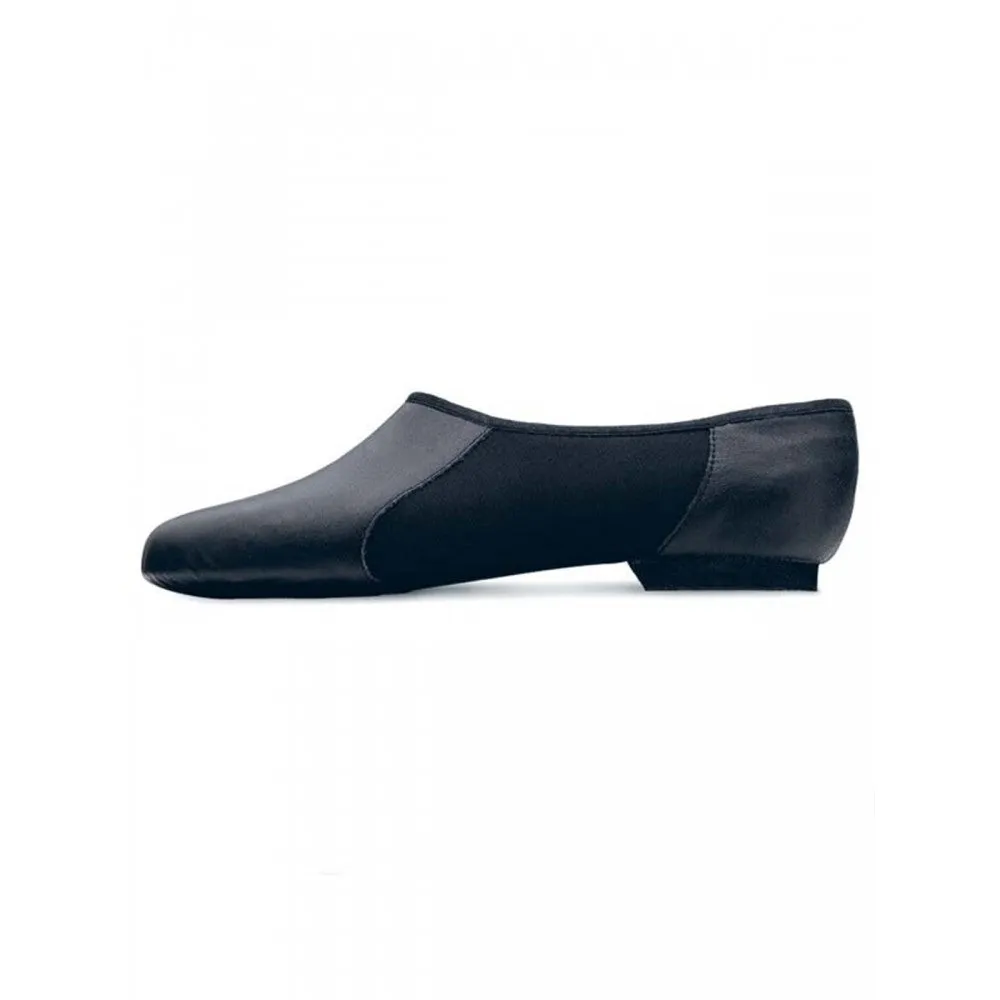 Bloch 495 Black/Tan NEO Flex Slip On Jazz Shoes