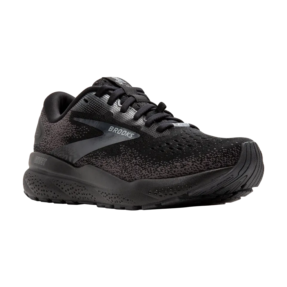 Brooks Men's Ghost 16 GTX D Width Black/Black/Ebony