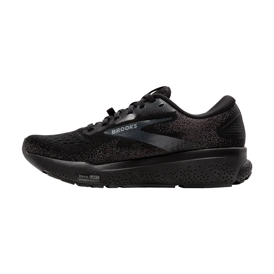 Brooks Men's Ghost 16 GTX D Width Black/Black/Ebony