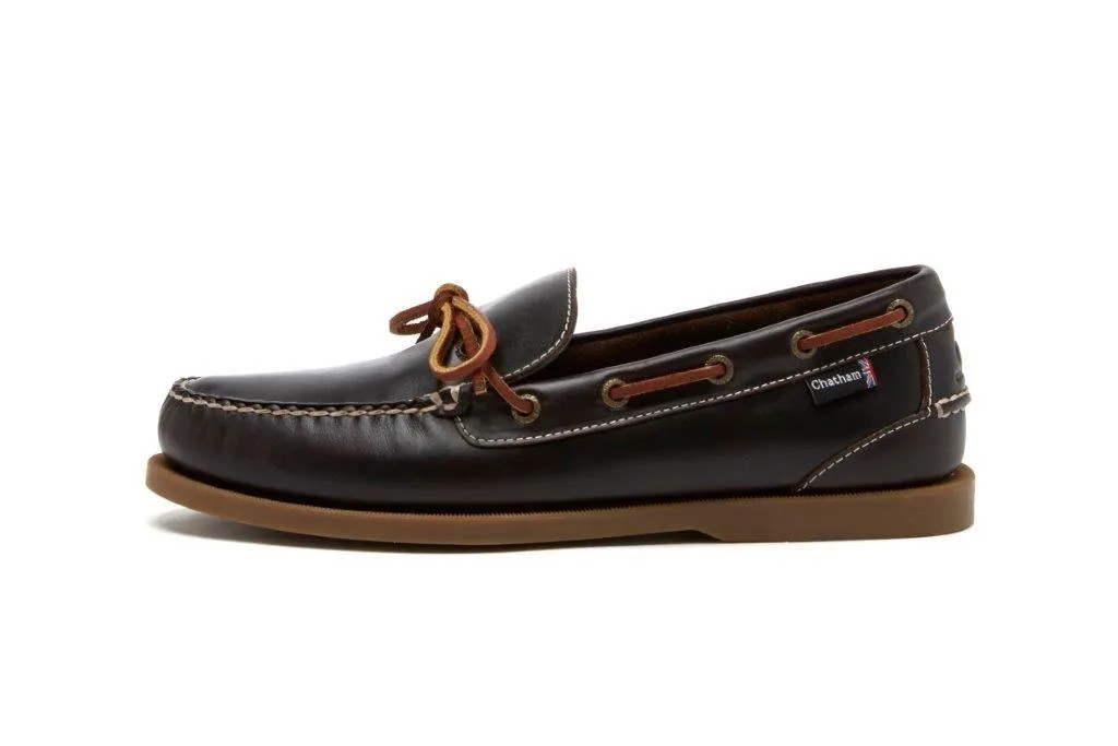 Chatham Mens Saunton G2 Deck Shoes in Dark Seahorse