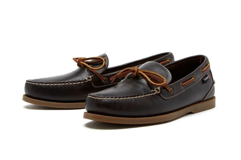 Chatham Mens Saunton G2 Deck Shoes in Dark Seahorse