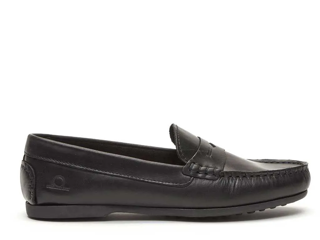Chatham Mens Timor-Dark Brown Driving Moccasins
