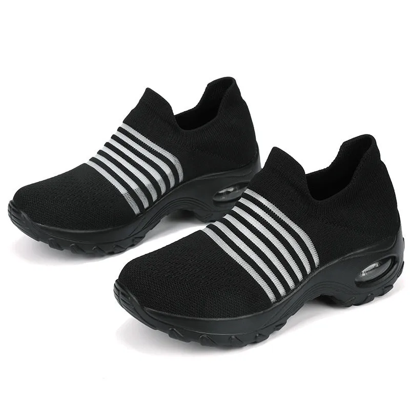 Cilool Cutout Breathable Casual Wedges Shoe