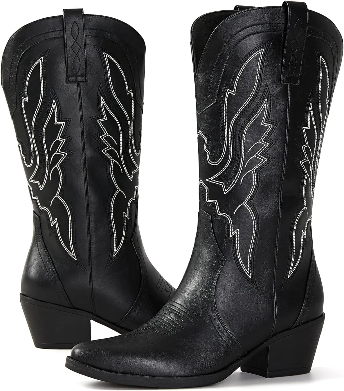 Cowboy Boots Fashion Pointy toe Boots Women Western Cowgirl Boots