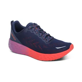 Danika Arch Support Sneaker in Navy and Coral