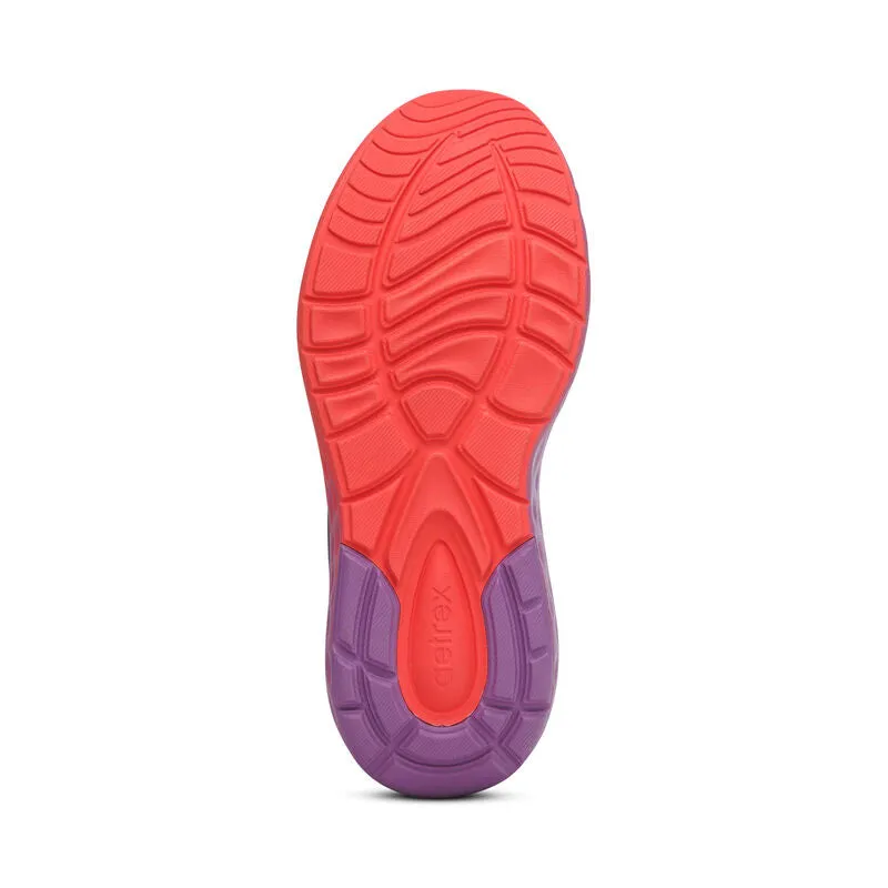 Danika Arch Support Sneaker in Navy and Coral