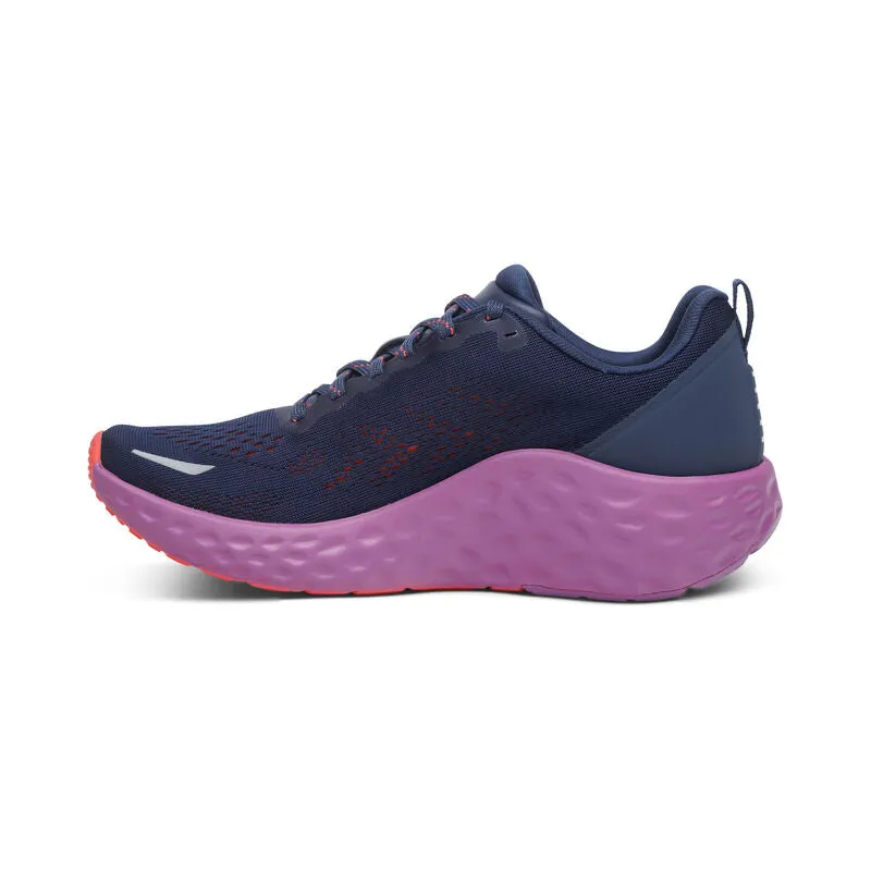 Danika Arch Support Sneaker in Navy and Coral