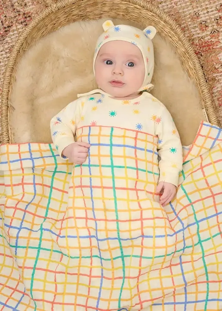Dreamy - Rainbow Sunshine Baby Playsuit