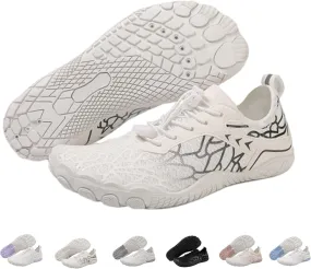 Hike Barefoot Footwear Women Men, Breathable Grounded Athletic Anti-Slip Shoes, Wide Toe Box Walking Beach Sneakers