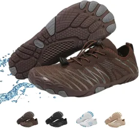 Hike Barefoot Footwear Women Men, Breathable Grounded Athletic Anti-Slip Shoes, Wide Toe Box Walking Beach Sneakers