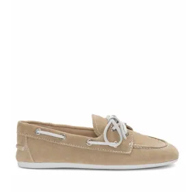 Jeffrey Campbell  Women's Boast Beige Suede/White M
