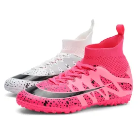 Kids/Youth High Ankle Custom Turf Shoes: Indoor, AG, and Synthetic Field