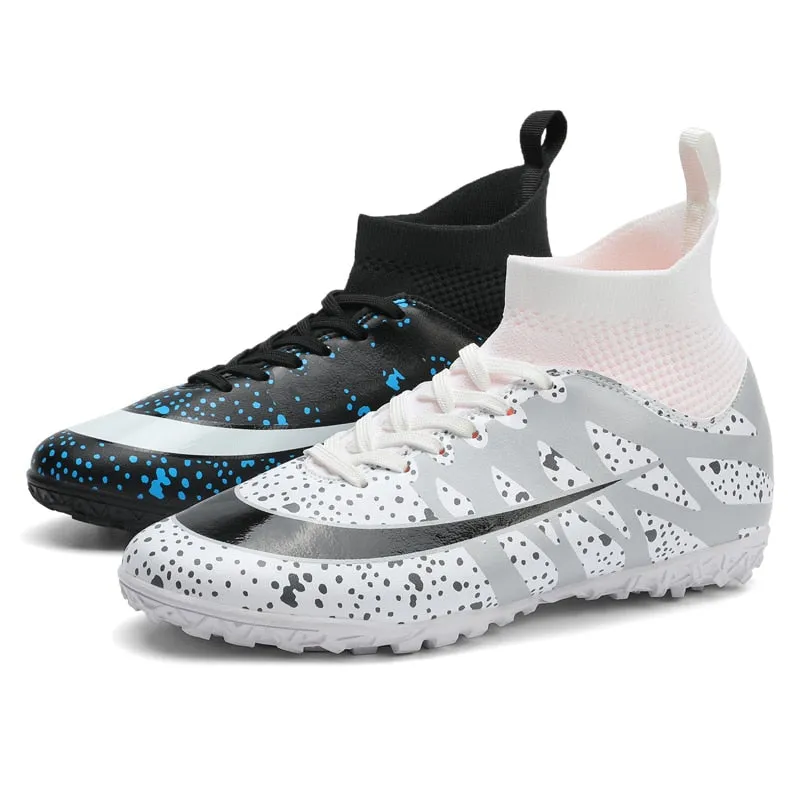 Kids/Youth High Ankle Custom Turf Shoes: Indoor, AG, and Synthetic Field