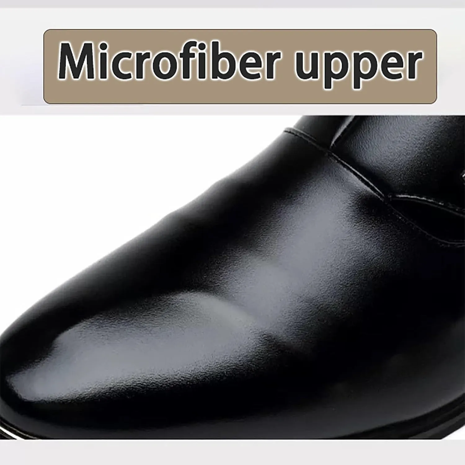Leather Men Outdoor Slip On Business Casual Leather Shoes Classic Soft Moccasins Breathable Men Flats Driving Shoes