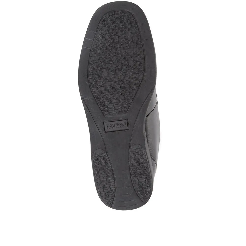 Leather Slip-On Shoes - NAP35021 / 322 483