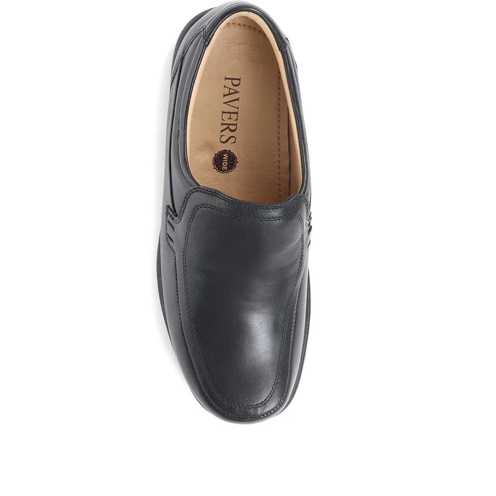 Leather Slip-On Shoes - NAP35021 / 322 483