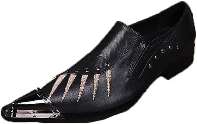 Mens Dress Shoes Men's Dress Shoes Patent Leather Oxford Shoes Men's Dress Shoes Business Shoes Men's Oxford Leather(11)