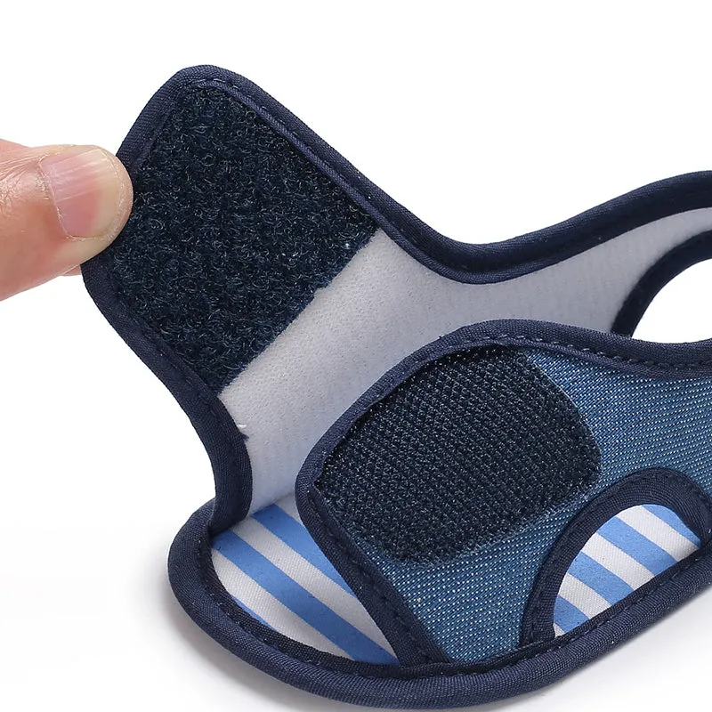 Newborn Infant Baby Boy Girl Summer Soft Sole Crib Toddler Summer Prewalker Cartoon Print First Walkers Shoes.