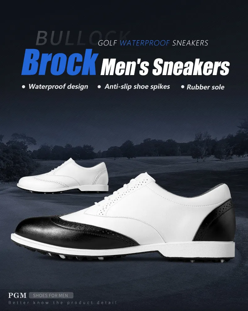 PGM XZ168 Microfiber Waterproof Casual Male Golf Shoes