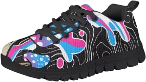 Pinupub 2023 Novelty Sneakers for Boys Girls Colorful Cute Lightweight Casual Sports Tennis Shoes