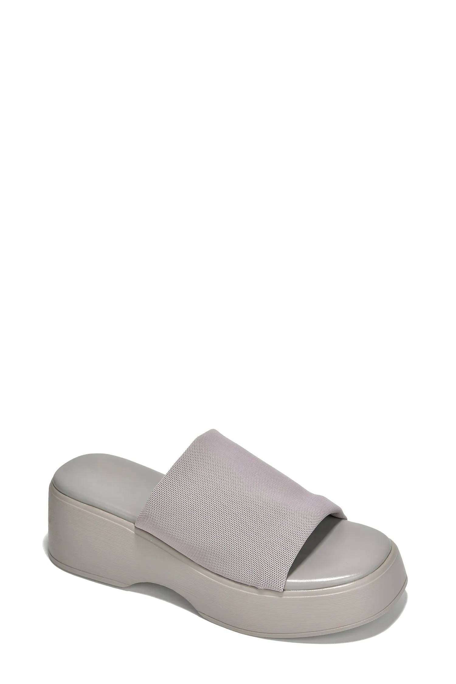 Platform Sandals Women Wedges Slides Chunky Heels Wedge Sandals Fabric Mule Fitted Cloud Lightweight Shoes Slipper  Memory Foam