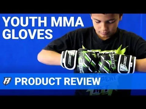 Revgear Kids Deluxe MMA Gloves - Green