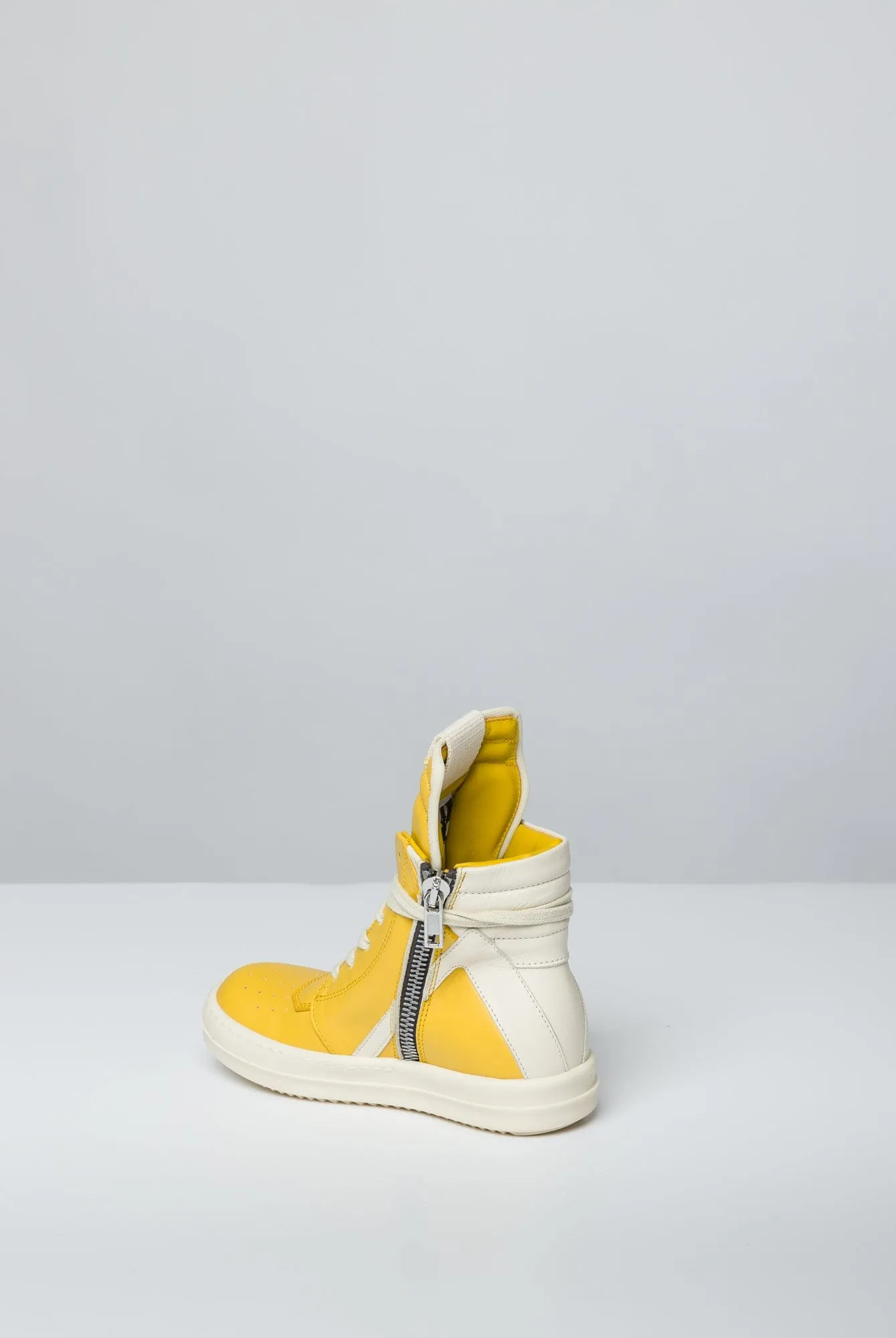 Rick Owens Kids Geobaskets in Lemon
