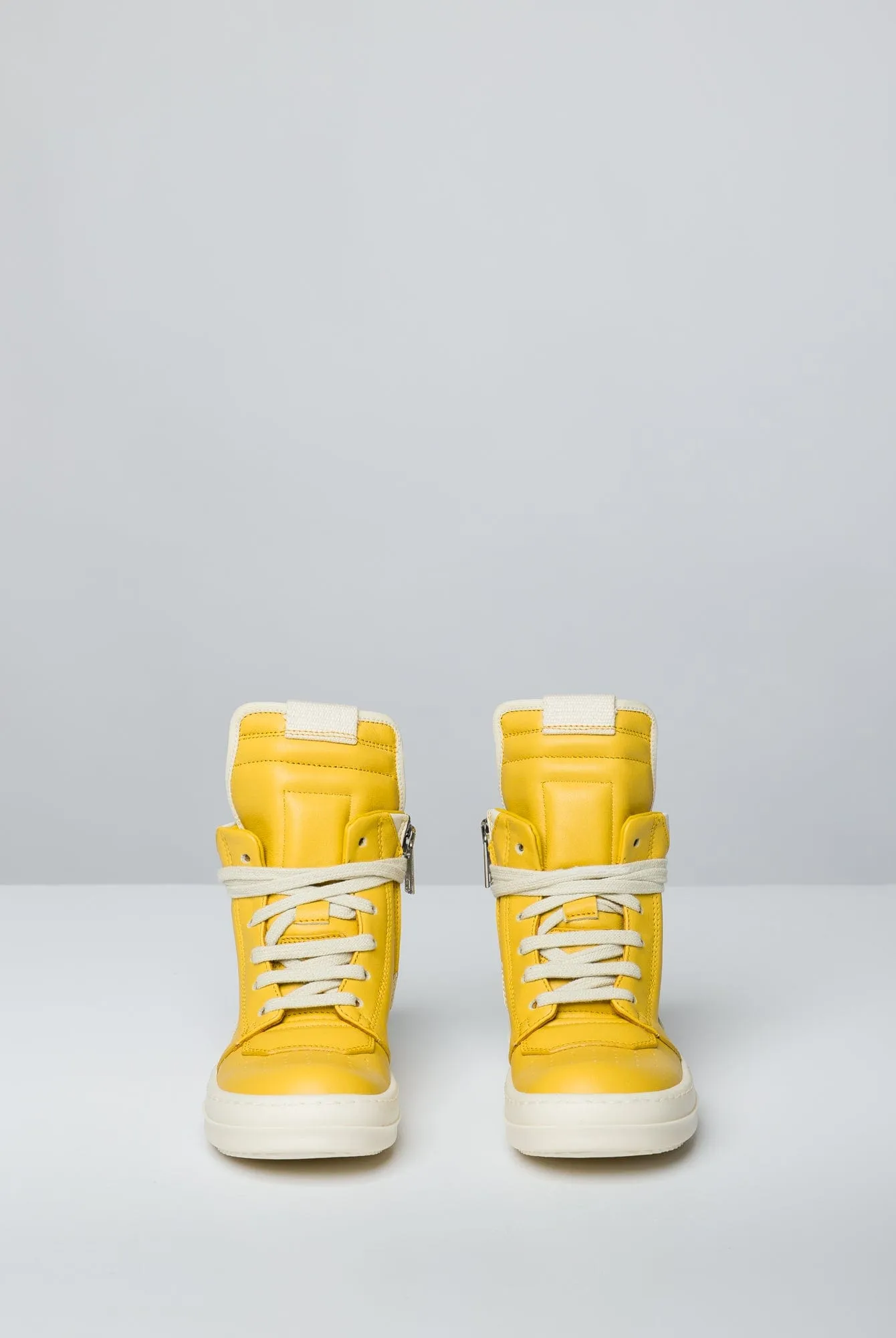 Rick Owens Kids Geobaskets in Lemon