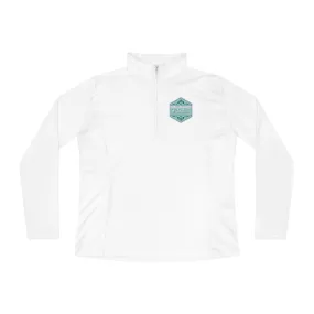 Spearmint Quarter-Zip Pullover