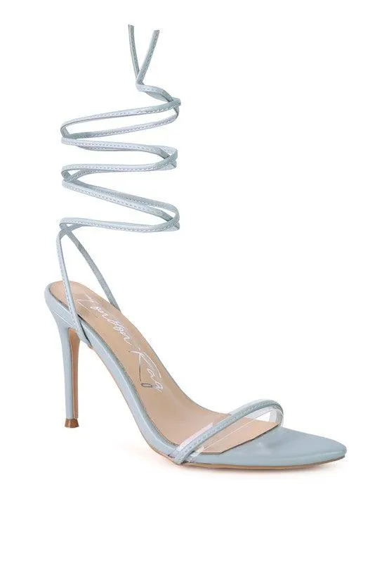Sphynx High Heel Lace Up Sandals