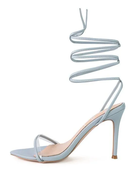 Sphynx High Heel Lace Up Sandals