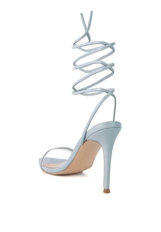 Sphynx High Heel Lace Up Sandals