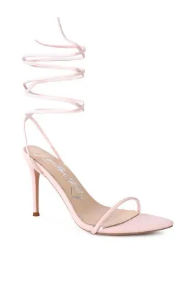 Sphynx High Heel Lace Up Sandals