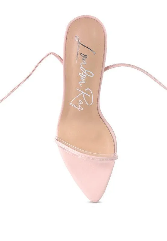 Sphynx High Heel Lace Up Sandals
