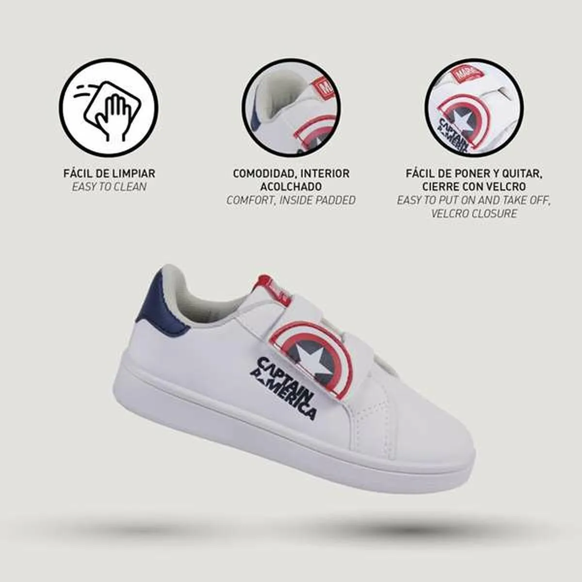 Sports Shoes for Kids The Avengers White