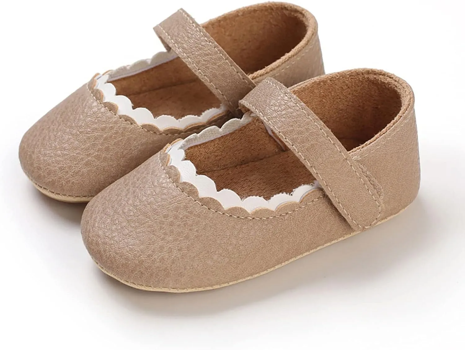 Spring and Autumn Children Baby Infant Shoes Boys and Girls Flat Bottom Non Slip Lightweight Girls Slip on Sneaker