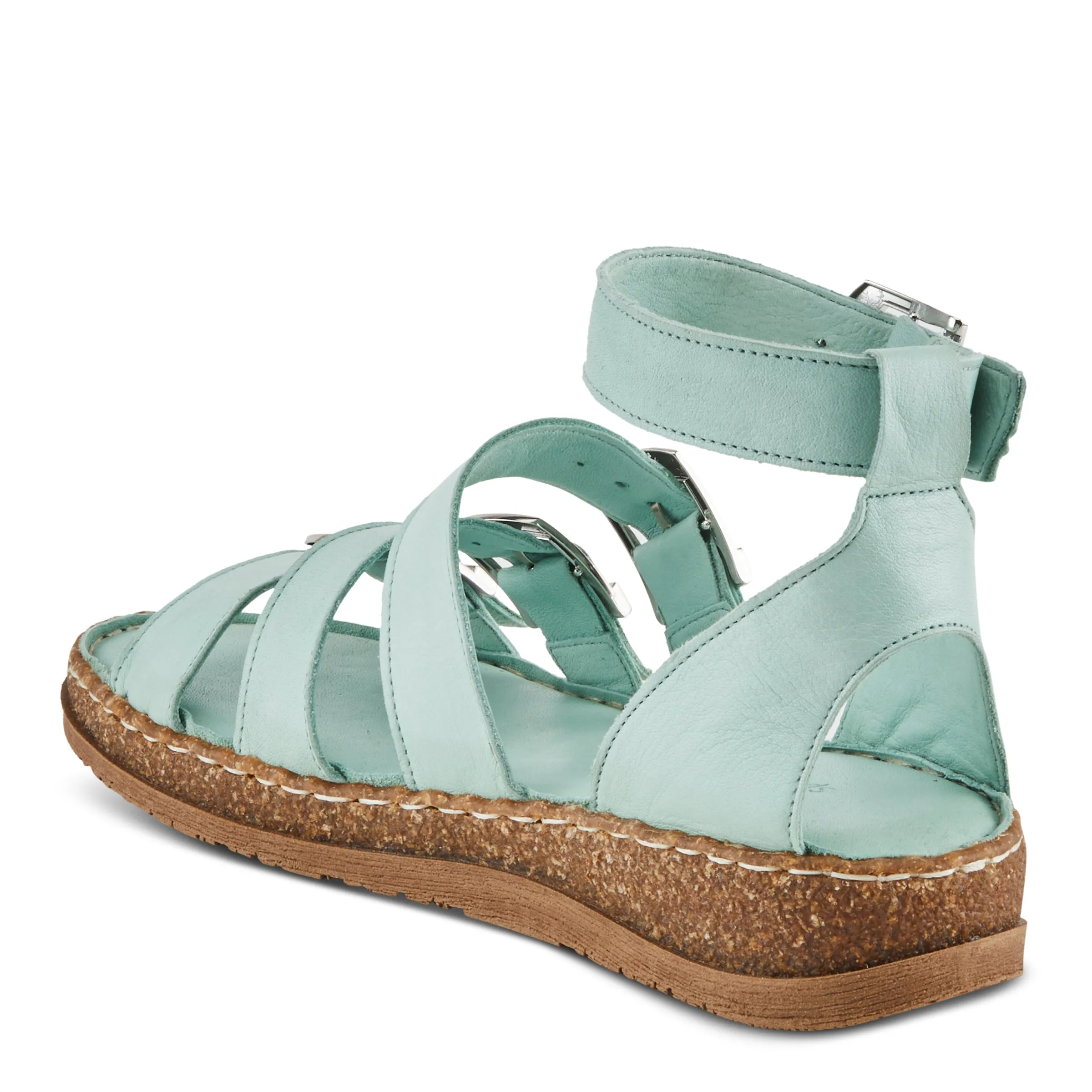 Spring Step Shoes Alexcia Women's Leather Sandals 1.5" Heel