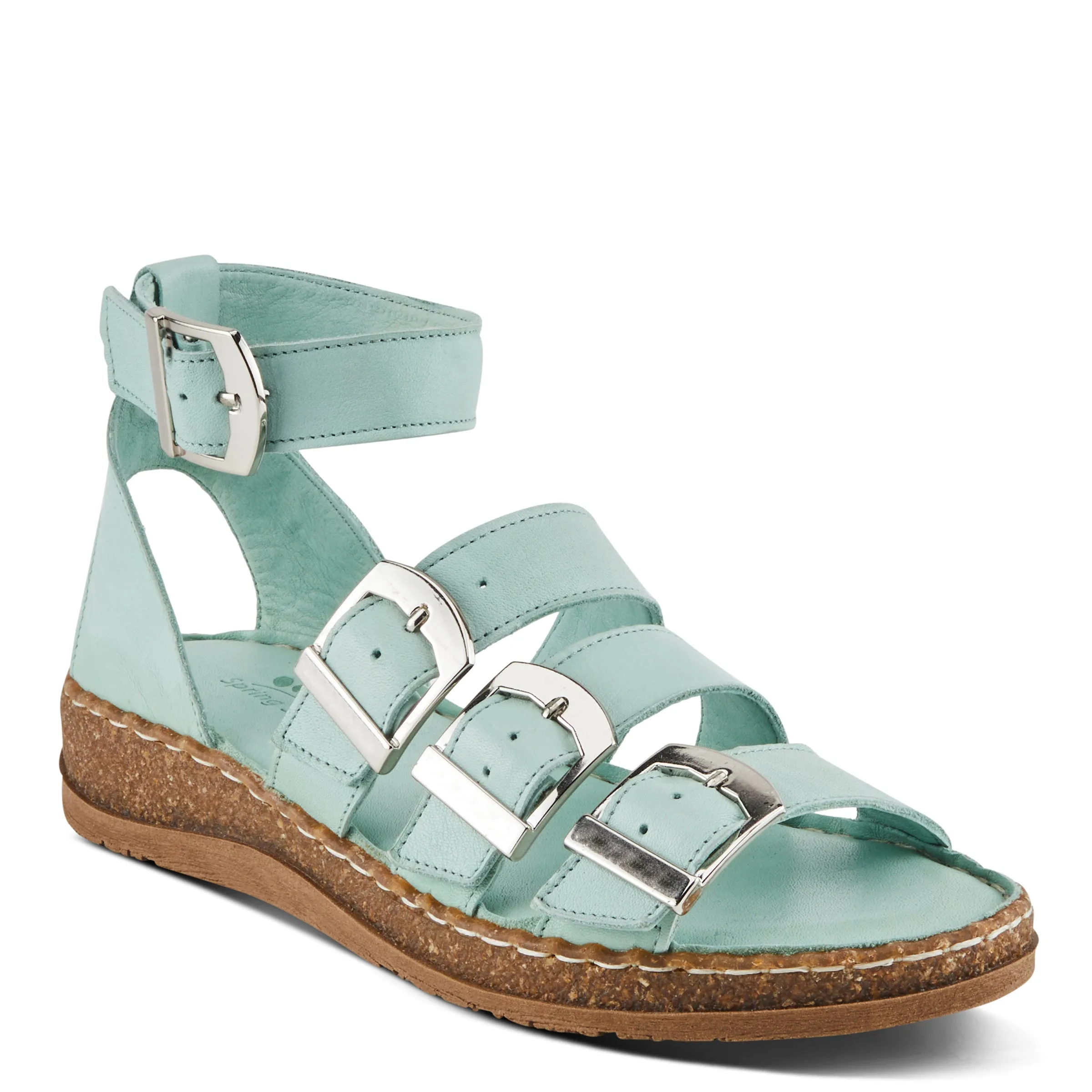 Spring Step Shoes Alexcia Women's Leather Sandals 1.5" Heel