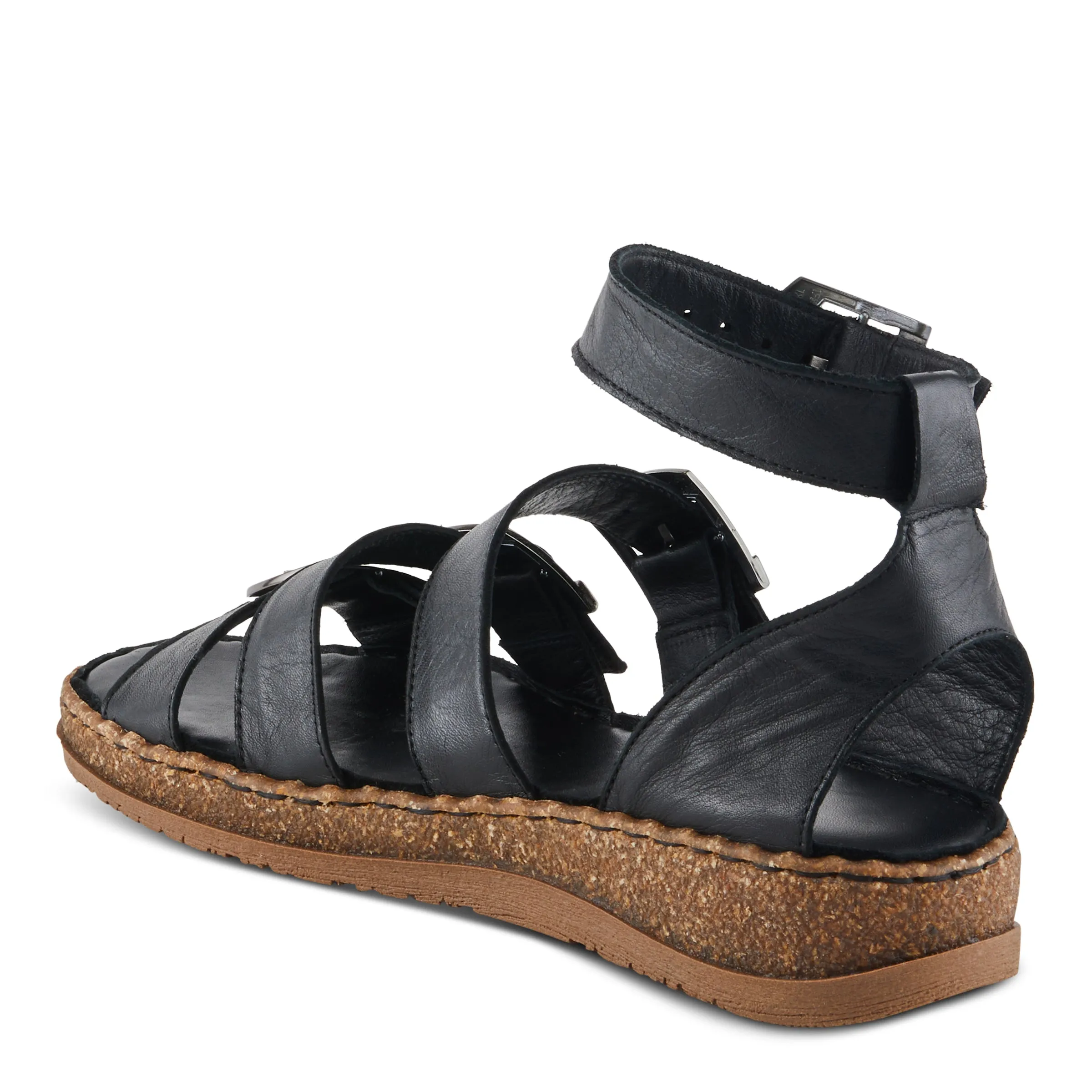 Spring Step Shoes Alexcia Women's Leather Sandals 1.5" Heel