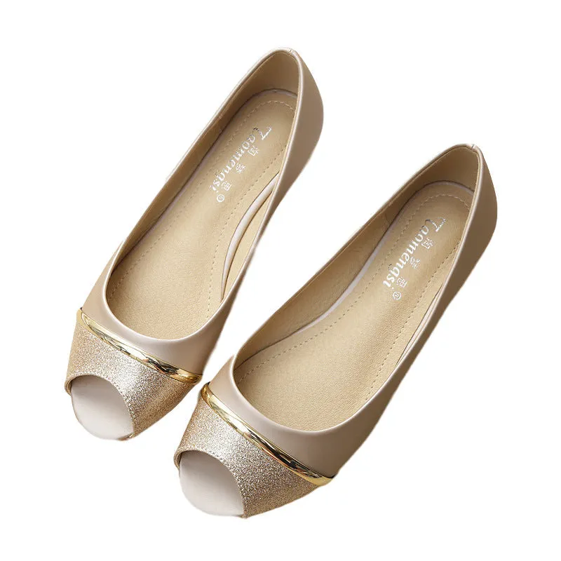 vanccy  Rhinestone Flat Bling Diamonds Dridal Shoes