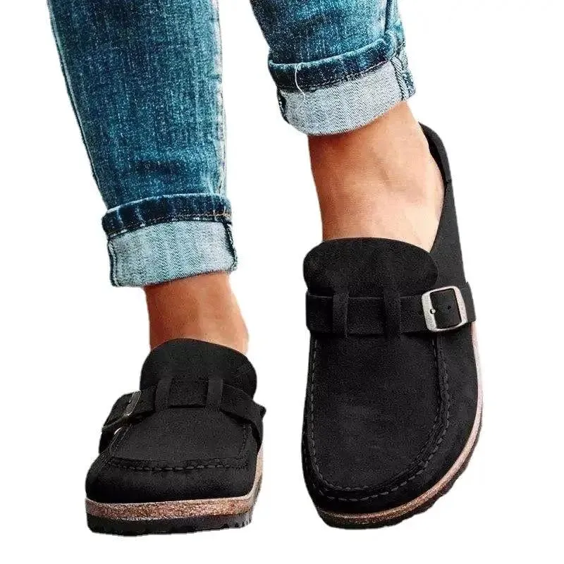 Vintage Loafers Women's Retro Shoes Slip on Ladies Comfort Flats